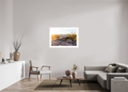 105 x 70 cm, White Frame Cross