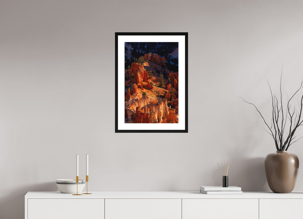 40 x 60 cm, Frame Test Config The Hoodoos Of Bryce Canyon
