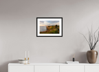 45 x 30 cm, Black Frames Bempton Cliffs