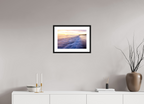 45 x 30 cm, Black Frames Waves