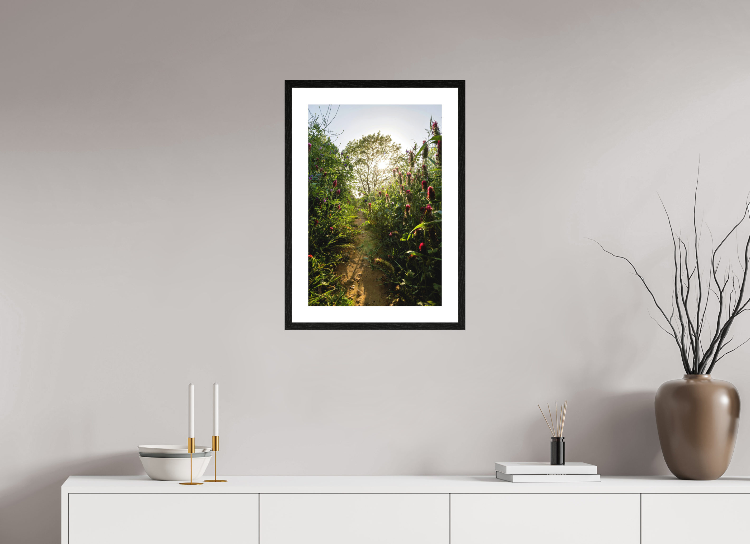 40 x 60 cm, Frame Test Config Wild Flowers