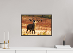 45 x 30 cm, Brown Floater Frame deer