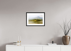 45 x 30 cm, Black Frames Mist along the Yangtze River