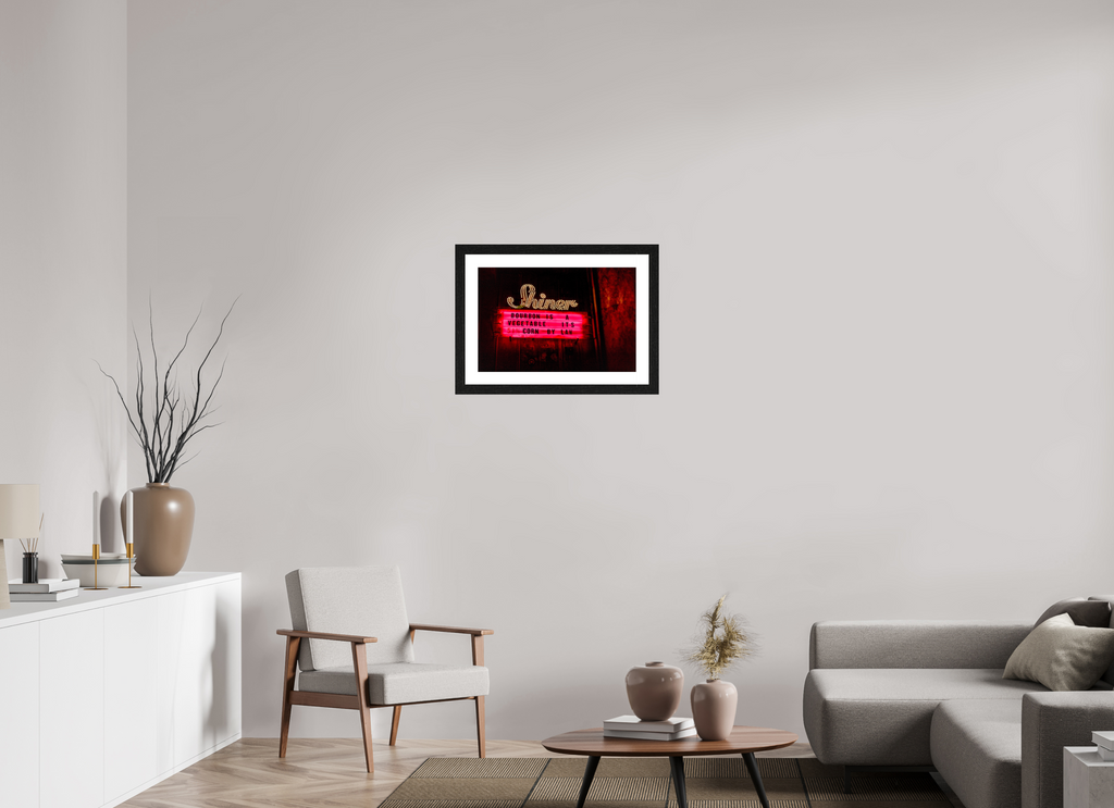 60 x 40 cm, Hamburg 40 mm frame Shiners Bar Austin