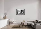 90 x 60 cm, Hamburg 40 mm frame Boston