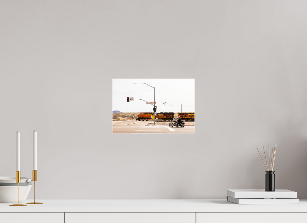 30 x 20 cm, Photo Print Under Acrylic Glass Route 66