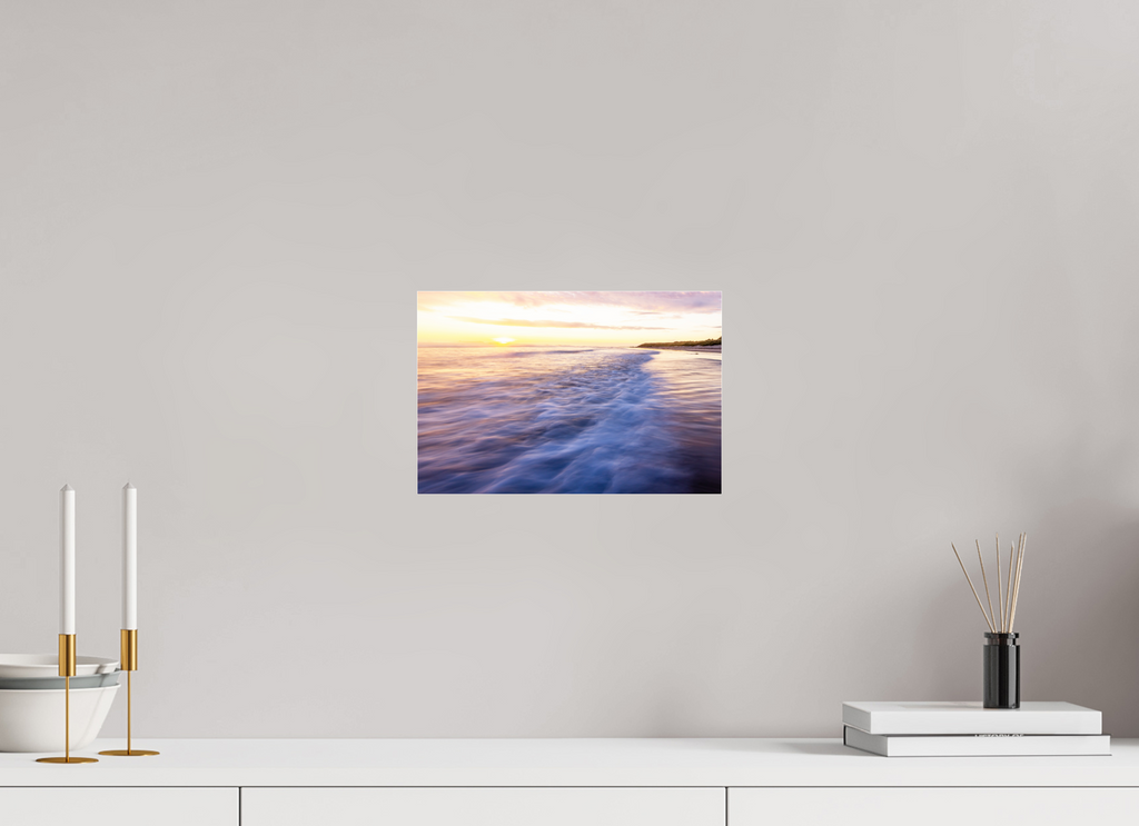 30 x 20 cm, Photo Print Under Acrylic Glass Waves