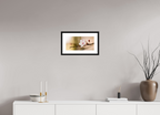 39.5 x 20 cm, Black Frames Cherry Blossom