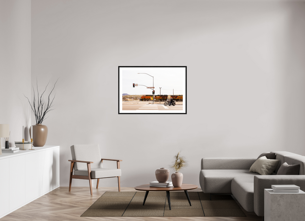105 x 70 cm, Black Frames Route 66