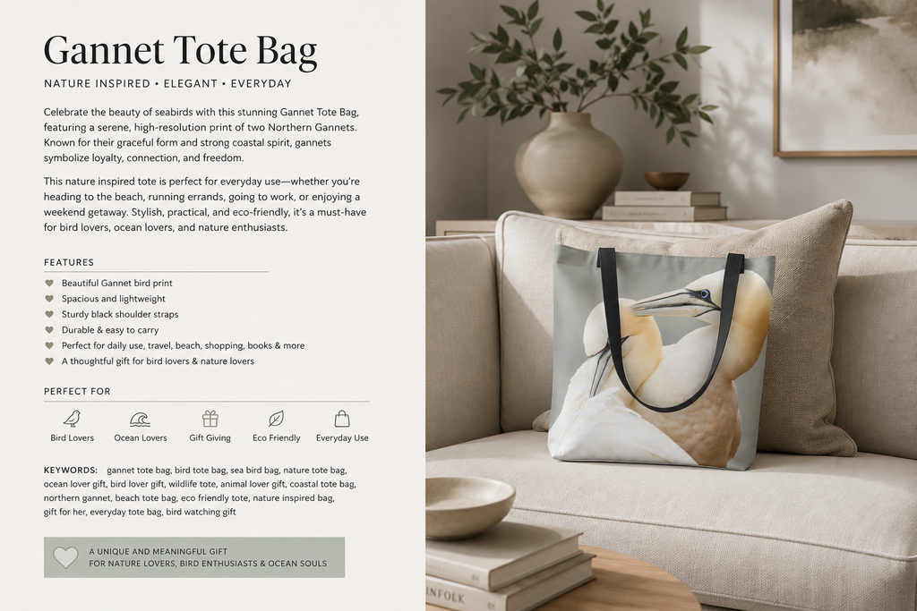 Gannets of Love Bag