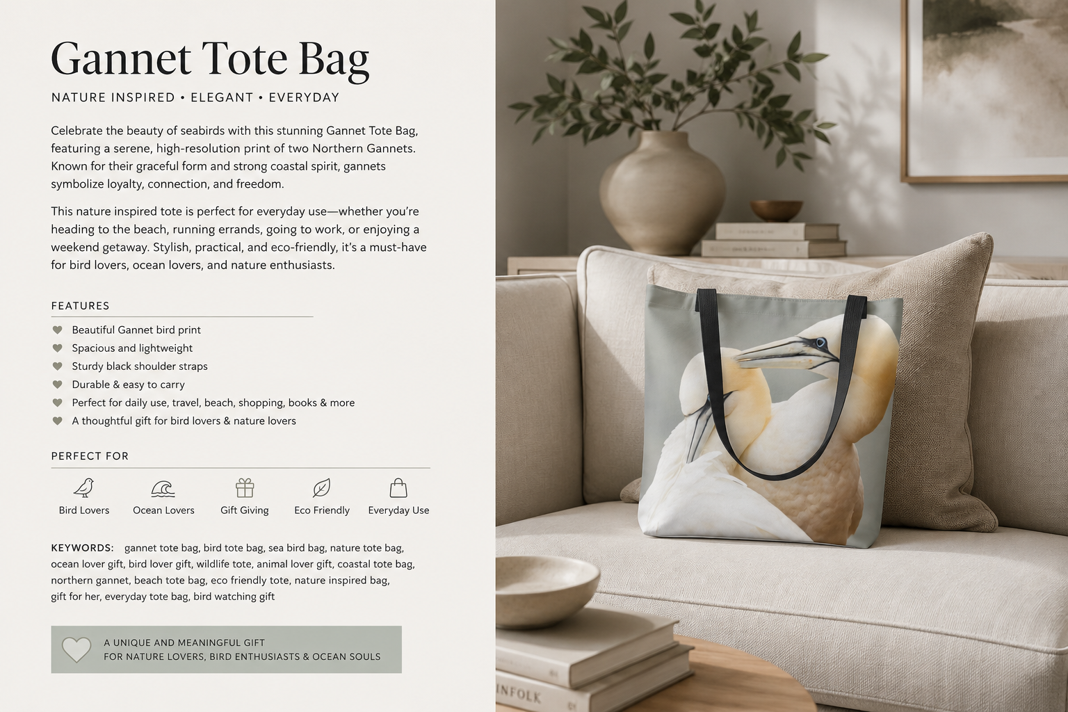 Gannets of Love Bag