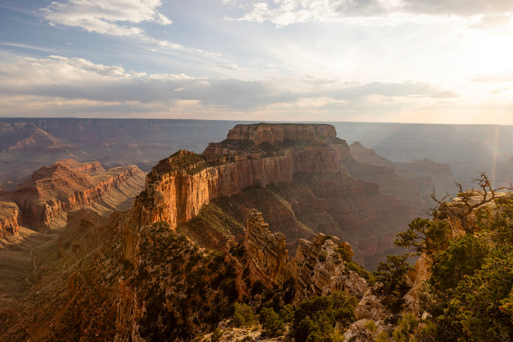 Main image Golden Hour over the North Rim of the Grand Canyon