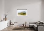 105 x 70 cm, Black Frames Mist along the Yangtze River