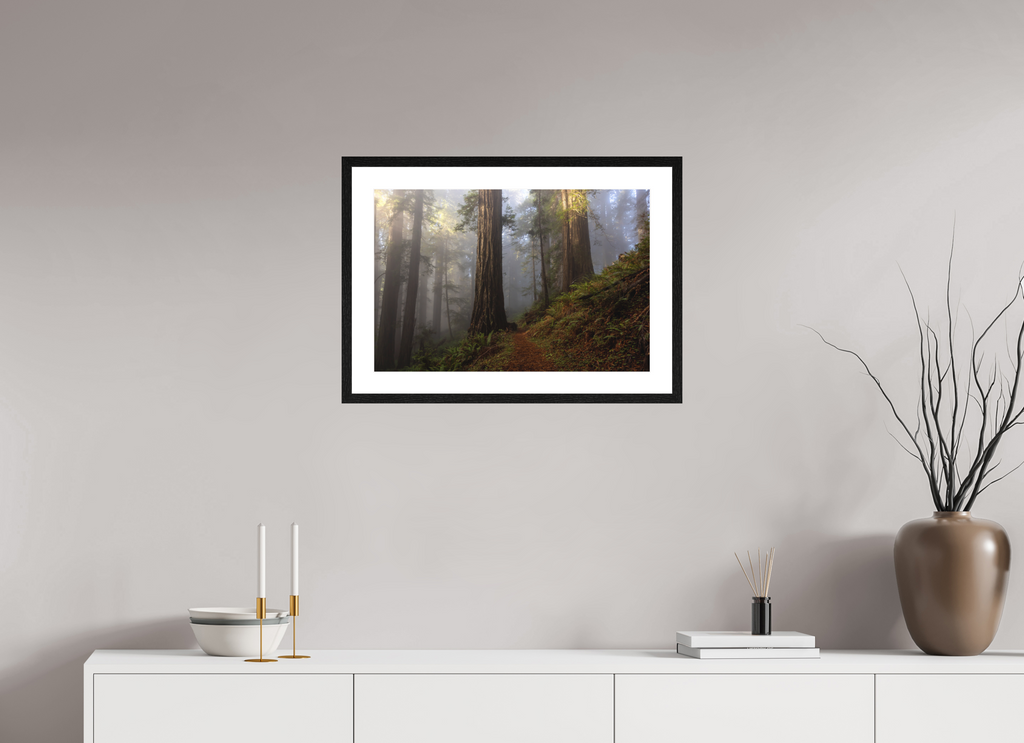 60 x 40 cm, Frame Test Config Misty Redwood
