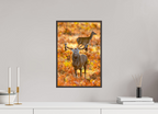 30 x 45 cm, Brown Floater Frame Deer R