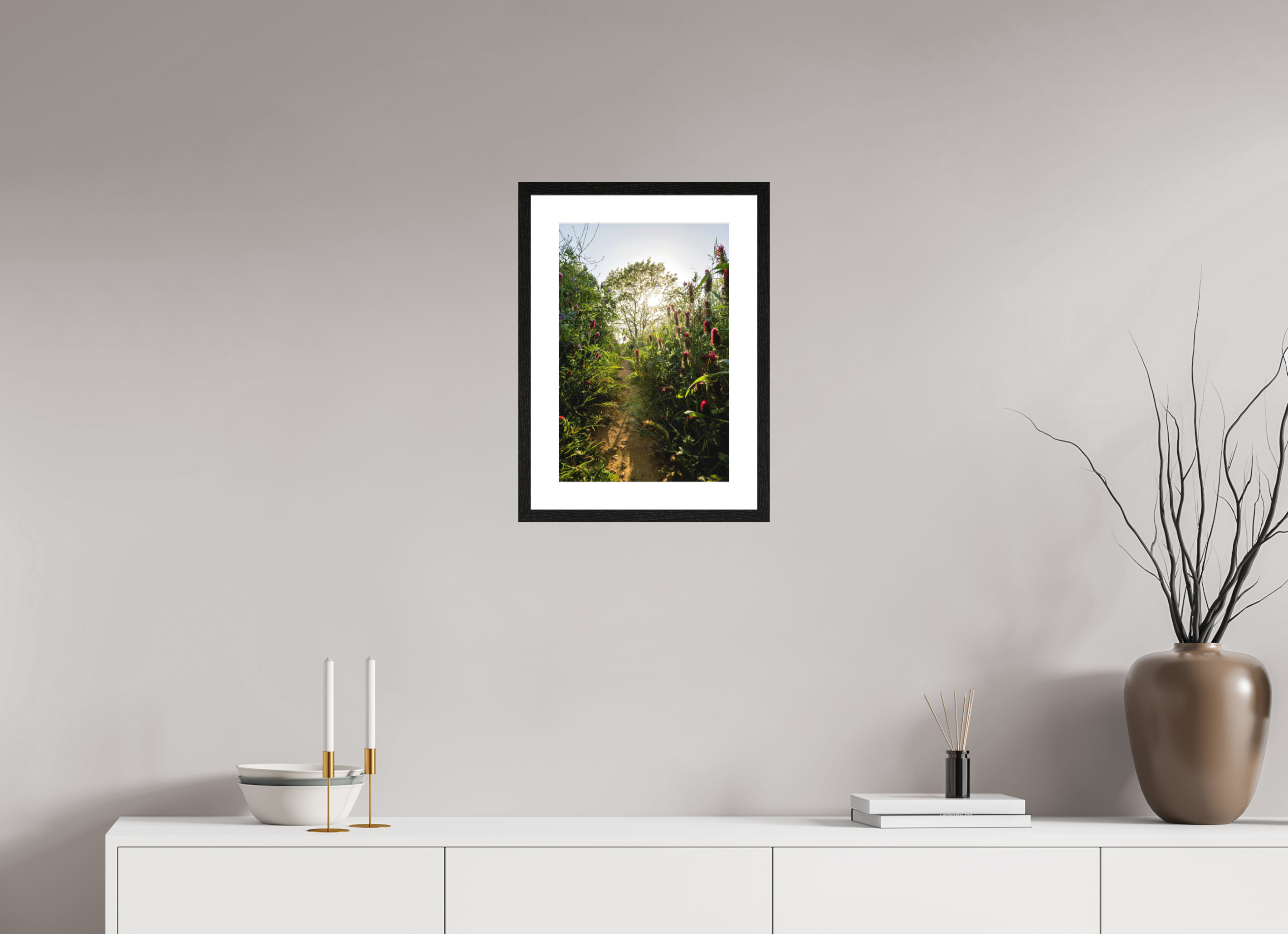 30 x 45 cm, Frame Test Config Wild Flowers