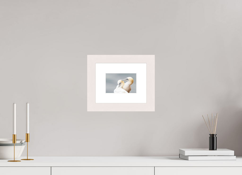 15 x 10 cm, White Frame Ganetts
