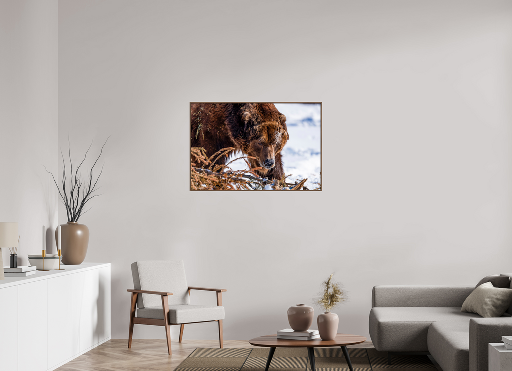 Alaskan Grizzly Bear Wall Art Example - Perfect Captures Photography
