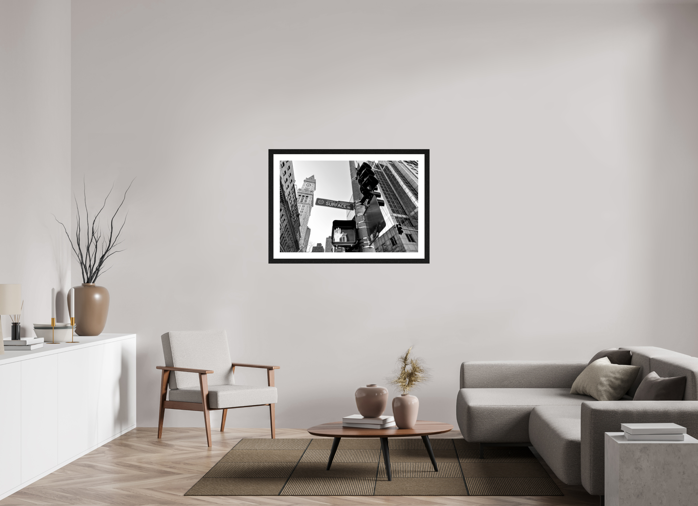 105 x 70 cm, Hamburg 40 mm frame Boston