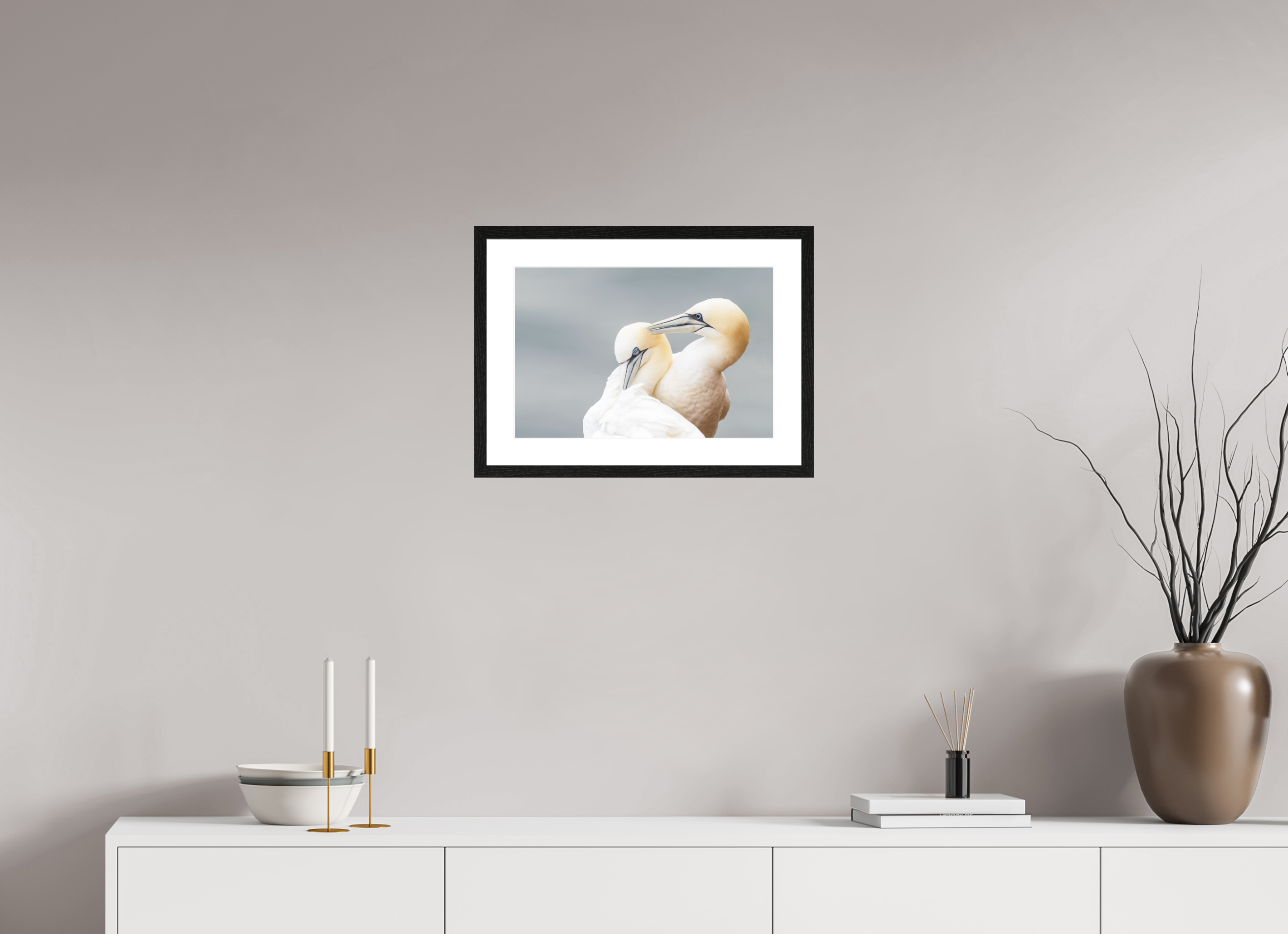 45 x 30 cm, Black Frames Ganetts