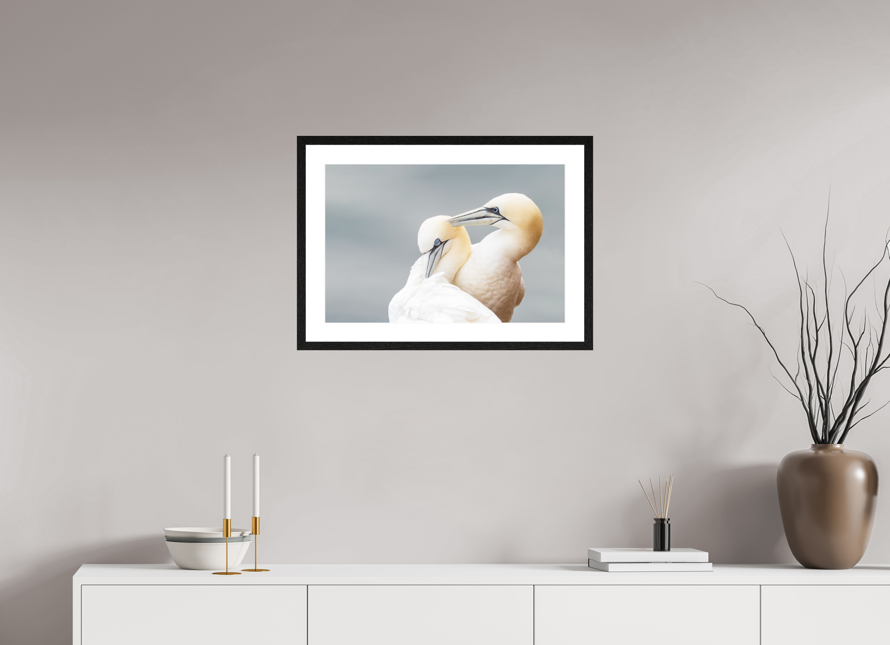 60 x 40 cm, Black Frames Ganetts