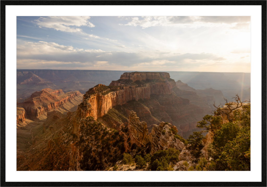 Main image Golden Hour over the North Rim of the Grand Canyon