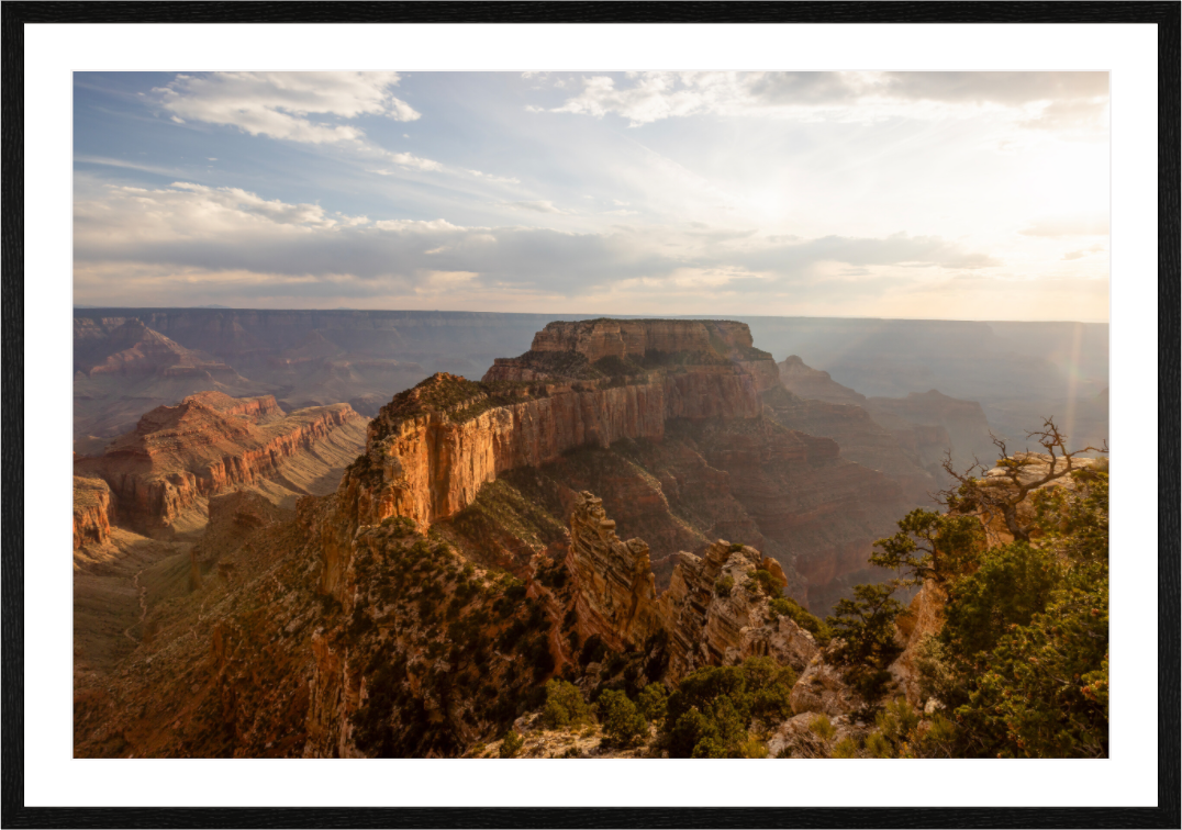 Main image Golden Hour over the North Rim of the Grand Canyon