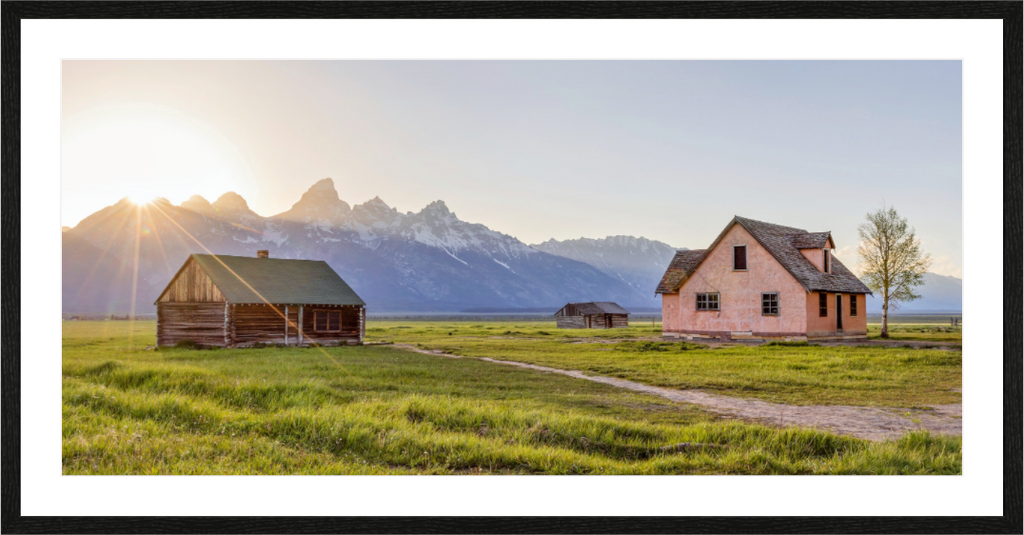Main image Sunset over the Tetons