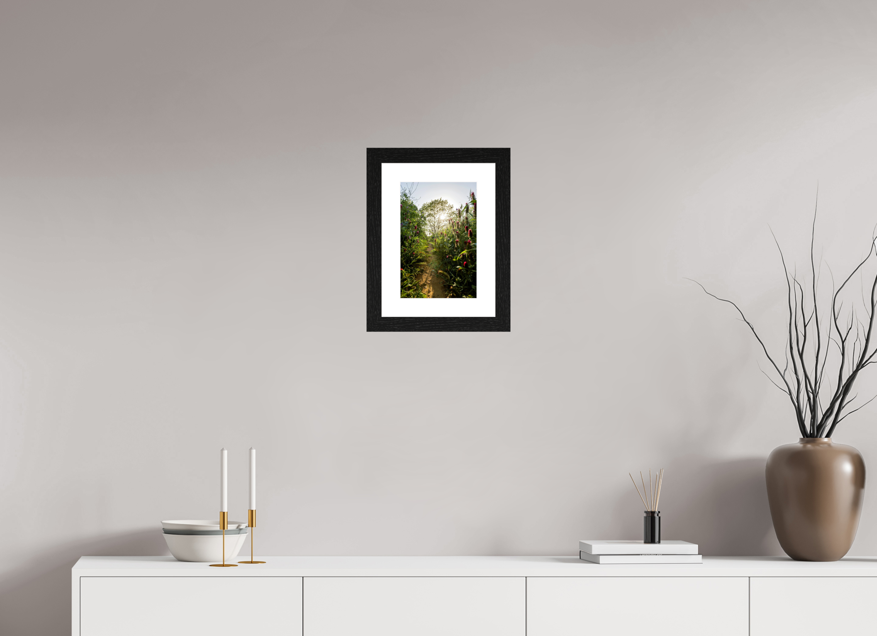 20 x 30 cm, Hamburg 40 mm frame Wild Flowers