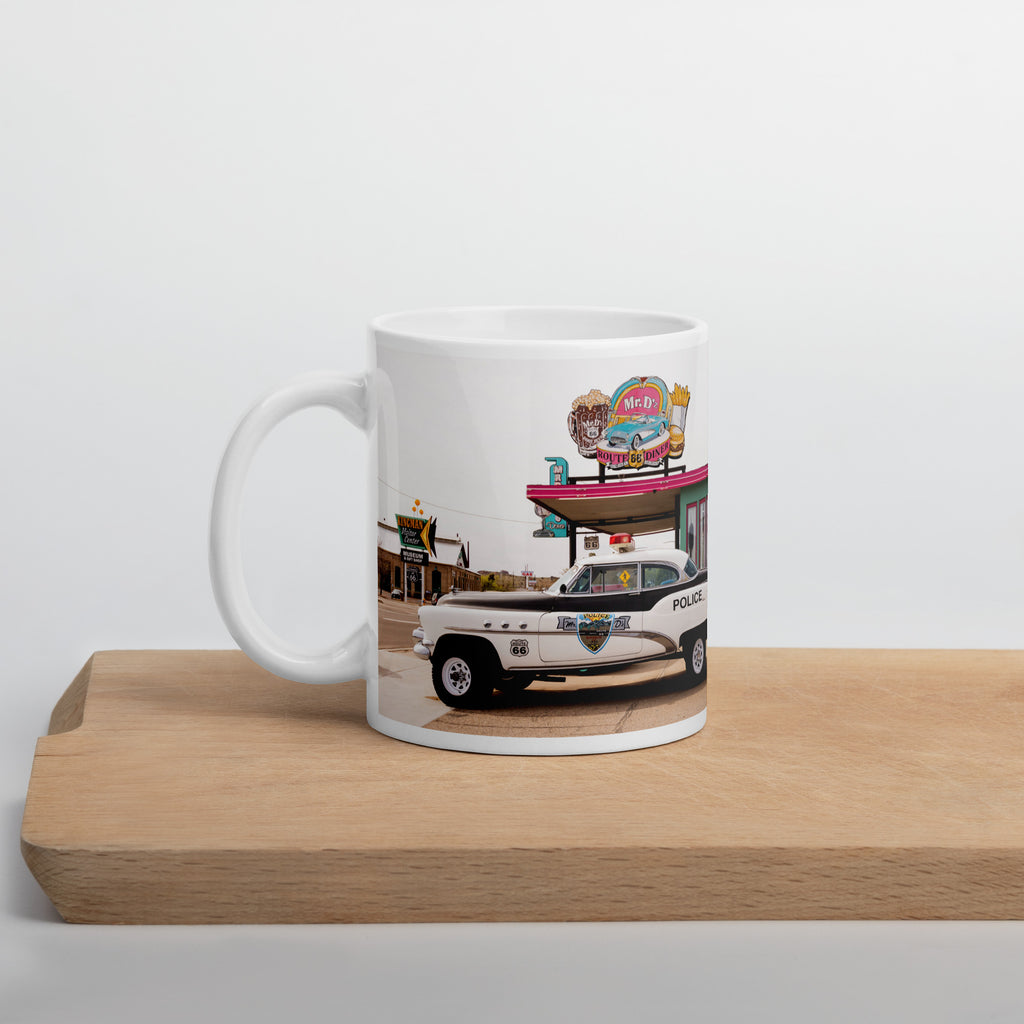 Retro Styles on Route 66 Mug