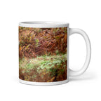 Red Stag wondering through the Autumnal colours in Leicestershire  Mug - Perfect Captures Photography